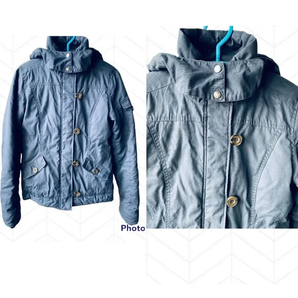 Soft Blue Spring/Autumn Jacket Small Fit - Picture 7 of 17